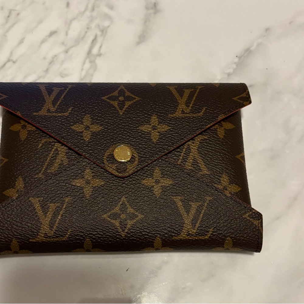 Louis Vuitton Brown Monogram Envelope Wallet
